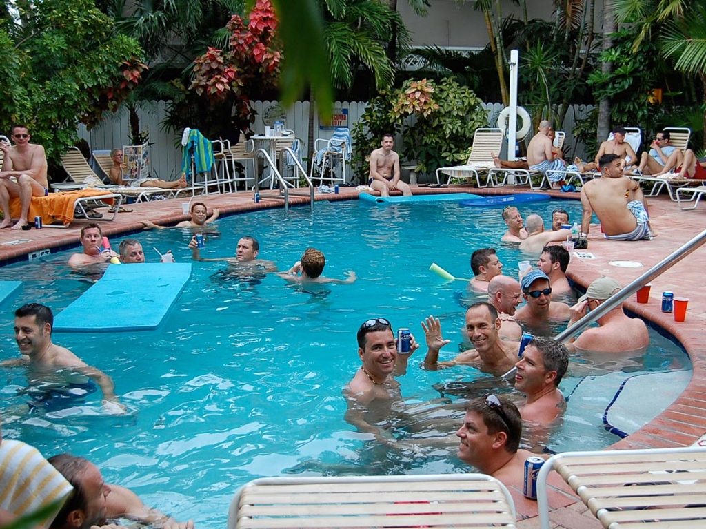 gay Fort Lauderdale, the Cabanas Guesthouse and Spa is a clothing optional ...